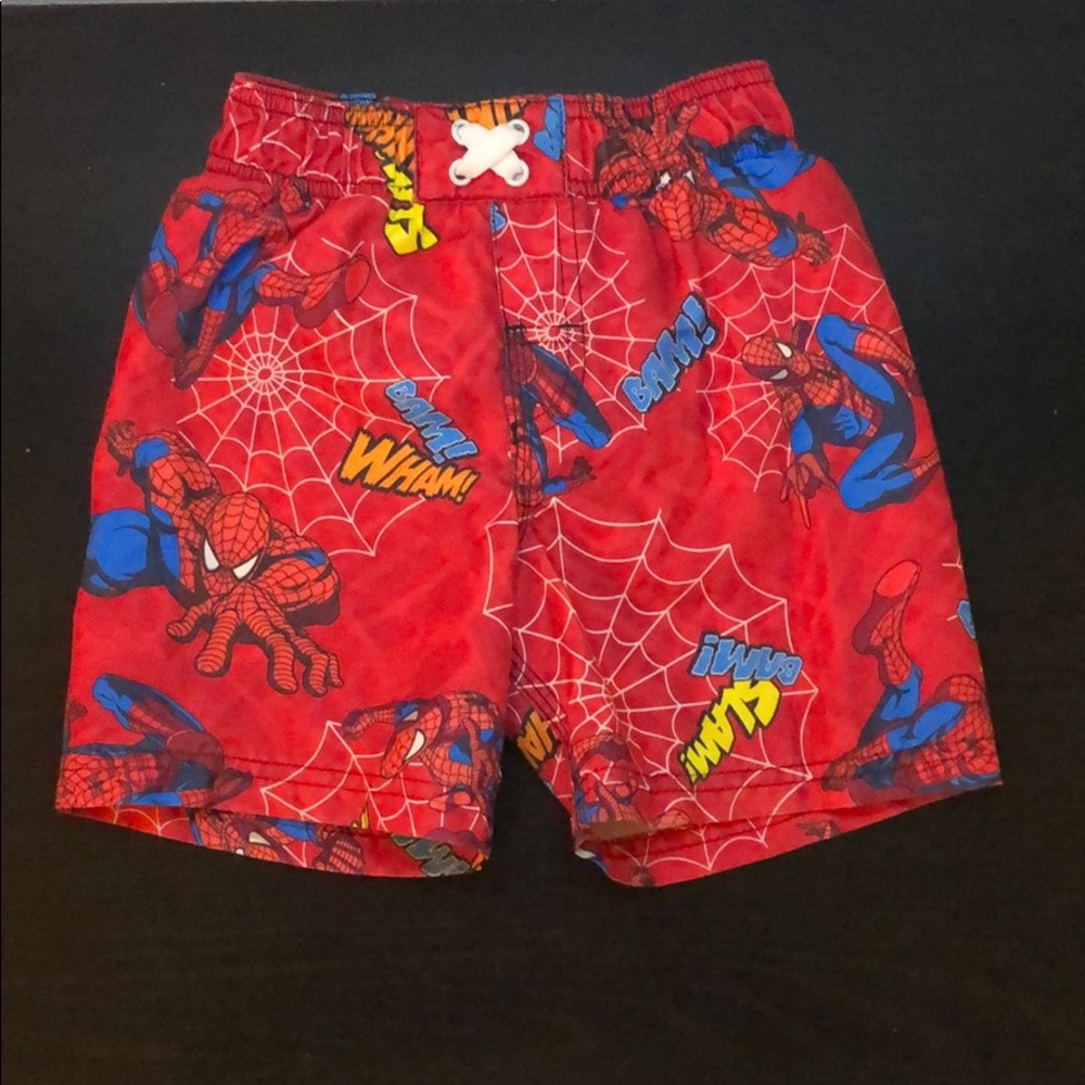 Very Cute Spider-Man Swim Trunks